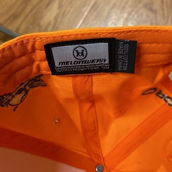 MINNESOTA Wild NHL Hockey 2018 Blaze Orange Polaris Adjustable Strap Cap Hat NEW - Picture 6 of 6